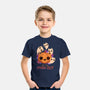Let The Spooky Out-youth basic tee-ricolaa