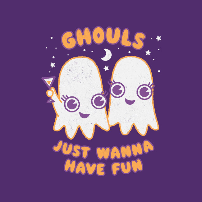 Ghouls Just Wanna Have Fun-none drawstring bag-Weird & Punderful