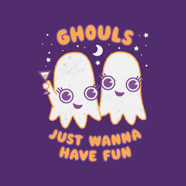 Ghouls Just Wanna Have Fun-womens off shoulder sweatshirt-Weird & Punderful