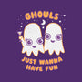 Ghouls Just Wanna Have Fun-unisex kitchen apron-Weird & Punderful