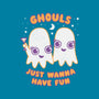 Ghouls Just Wanna Have Fun-none removable cover w insert throw pillow-Weird & Punderful