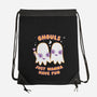 Ghouls Just Wanna Have Fun-none drawstring bag-Weird & Punderful