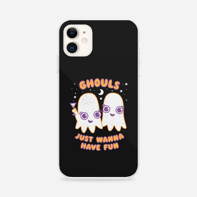 Ghouls Just Wanna Have Fun-iphone snap phone case-Weird & Punderful