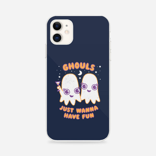 Ghouls Just Wanna Have Fun-iphone snap phone case-Weird & Punderful