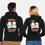 Ghouls Just Wanna Have Fun-unisex zip-up sweatshirt-Weird & Punderful