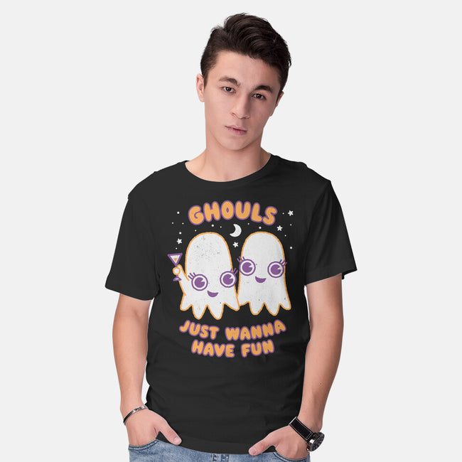 Ghouls Just Wanna Have Fun-mens basic tee-Weird & Punderful
