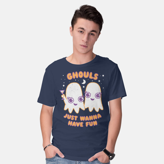 Ghouls Just Wanna Have Fun-mens basic tee-Weird & Punderful