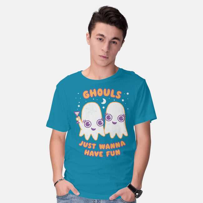 Ghouls Just Wanna Have Fun-mens basic tee-Weird & Punderful