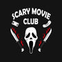 Scary Movie Club-none glossy sticker-Melonseta
