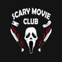 Scary Movie Club-none removable cover w insert throw pillow-Melonseta