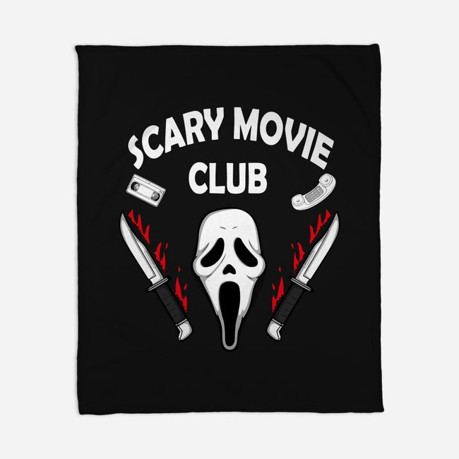 Scary Movie Club-none fleece blanket-Melonseta