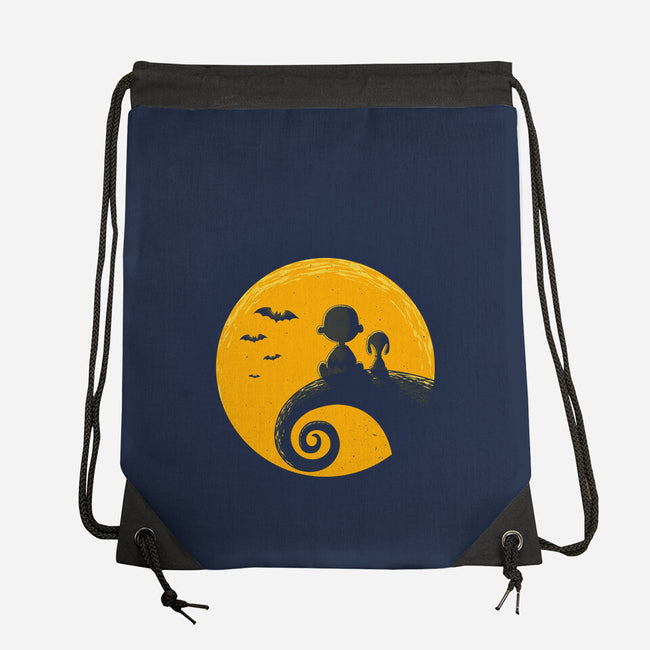 Grief Or Treat-none drawstring bag-retrodivision