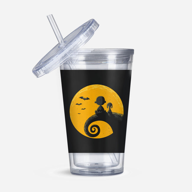 Grief Or Treat-none acrylic tumbler drinkware-retrodivision