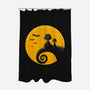 Grief Or Treat-none polyester shower curtain-retrodivision