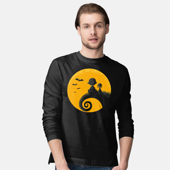 Grief Or Treat-mens long sleeved tee-retrodivision