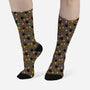 Spooky Bat Dudes-unisex all over print crew socks-bloomgrace28