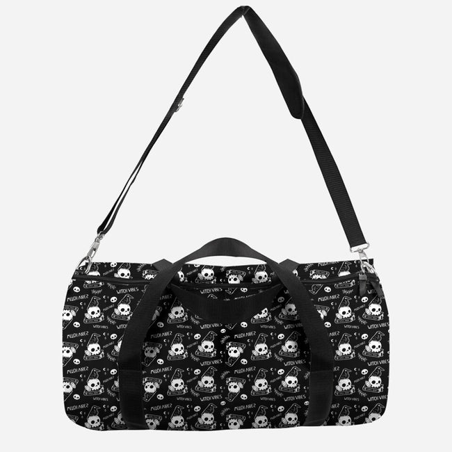 Spooky Witch Vibes-none all over print duffle bag-xMorfina