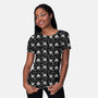 Spooky Witch Vibes-womens all over print crew neck tee-xMorfina