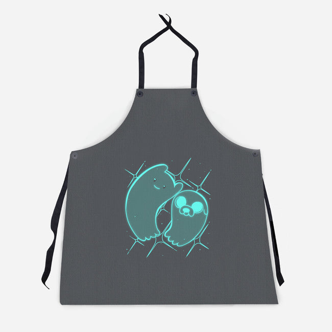 Ghosts Time-unisex kitchen apron-estudiofitas