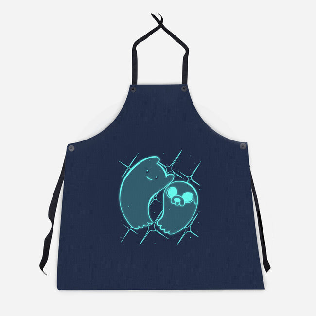 Ghosts Time-unisex kitchen apron-estudiofitas