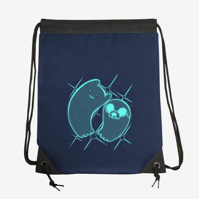 Ghosts Time-none drawstring bag-estudiofitas