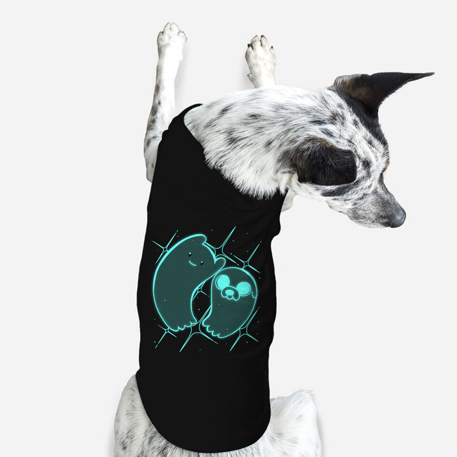 Ghosts Time-dog basic pet tank-estudiofitas