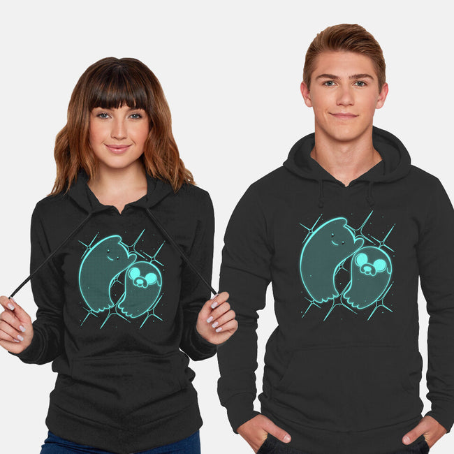Ghosts Time-unisex pullover sweatshirt-estudiofitas