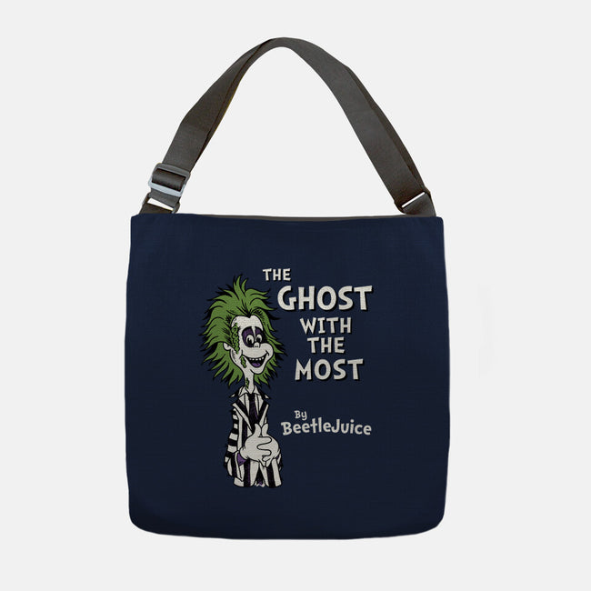 Ghost With The Most-none adjustable tote bag-Nemons