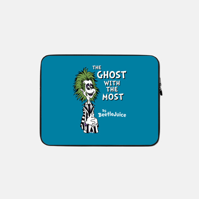 Ghost With The Most-none zippered laptop sleeve-Nemons