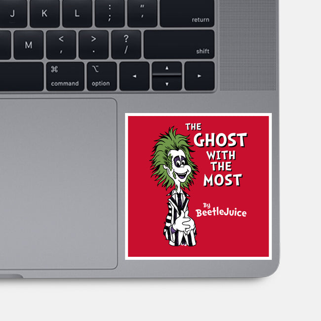 Ghost With The Most-none glossy sticker-Nemons