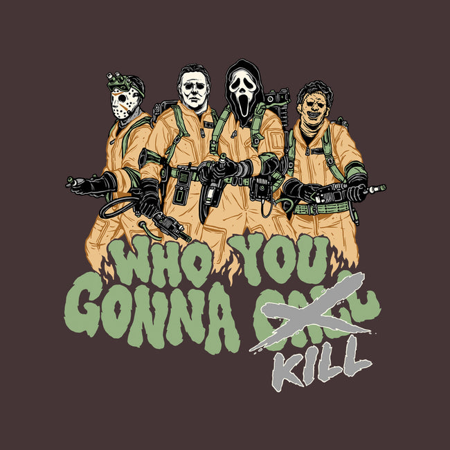Who You Gonna Kill-none non-removable cover w insert throw pillow-momma_gorilla