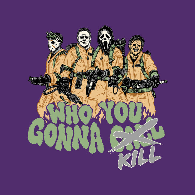 Who You Gonna Kill-none non-removable cover w insert throw pillow-momma_gorilla