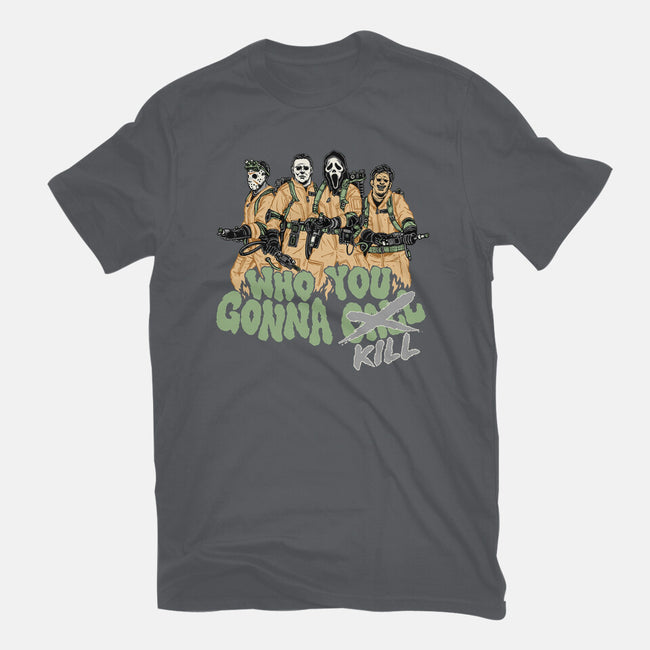 Who You Gonna Kill-womens basic tee-momma_gorilla