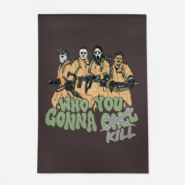 Who You Gonna Kill-none indoor rug-momma_gorilla