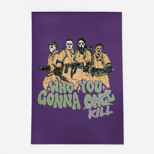 Who You Gonna Kill-none indoor rug-momma_gorilla