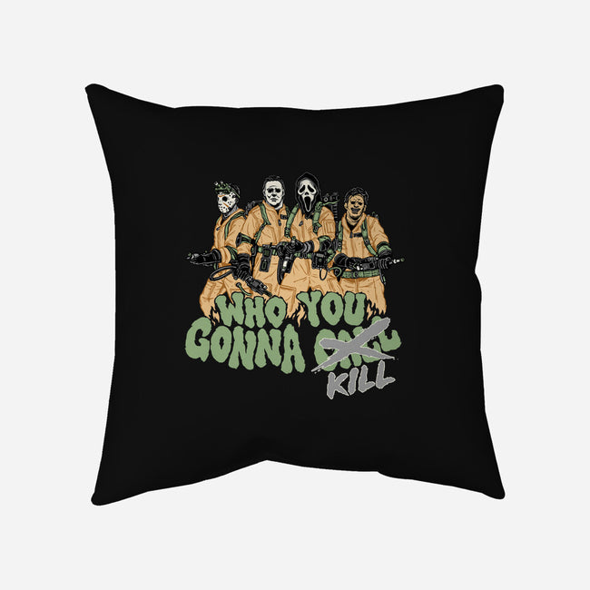 Who You Gonna Kill-none removable cover throw pillow-momma_gorilla