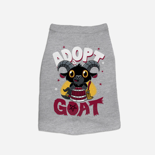 Adopt A Goat-dog basic pet tank-Nemons