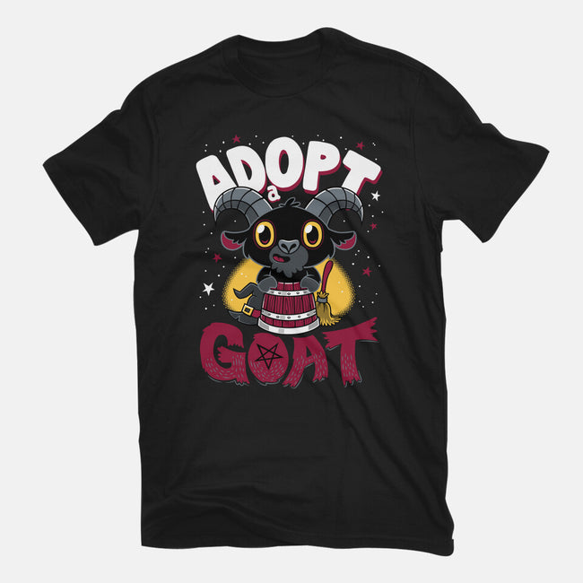 Adopt A Goat-mens premium tee-Nemons