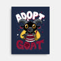 Adopt A Goat-none stretched canvas-Nemons