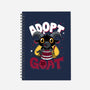Adopt A Goat-none dot grid notebook-Nemons
