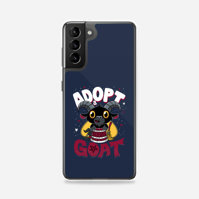 Adopt A Goat-samsung snap phone case-Nemons