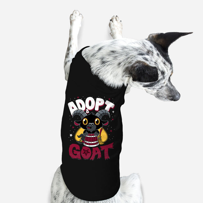 Adopt A Goat-dog basic pet tank-Nemons