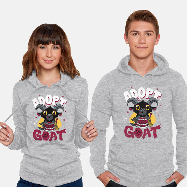 Adopt A Goat-unisex pullover sweatshirt-Nemons