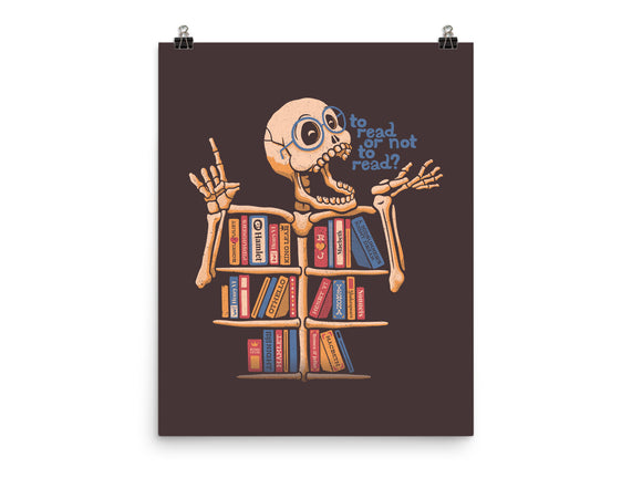 Skeleton Book Shelf