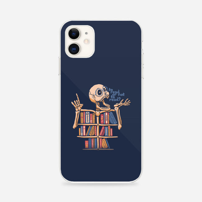 Skeleton Book Shelf-iphone snap phone case-tobefonseca