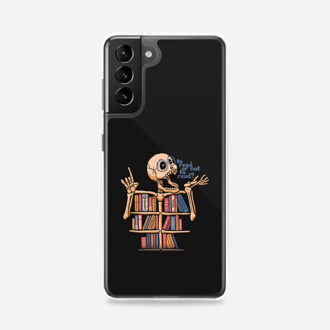 Skeleton Book Shelf-samsung snap phone case-tobefonseca