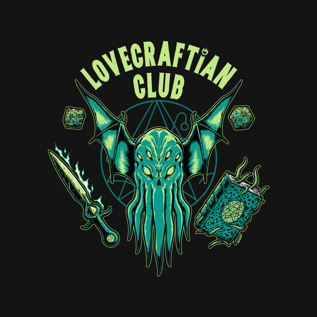 Lovecraftian Club-womens racerback tank-pigboom