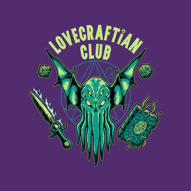 Lovecraftian Club-none removable cover w insert throw pillow-pigboom