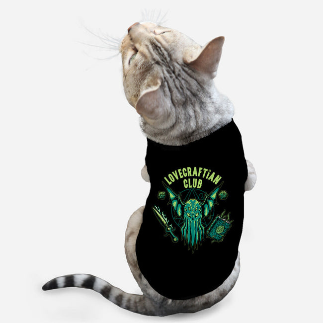 Lovecraftian Club-cat basic pet tank-pigboom