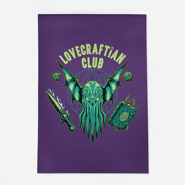 Lovecraftian Club-none indoor rug-pigboom